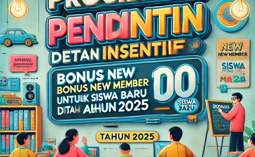 Bonus New Member 100 untuk Siswa Baru